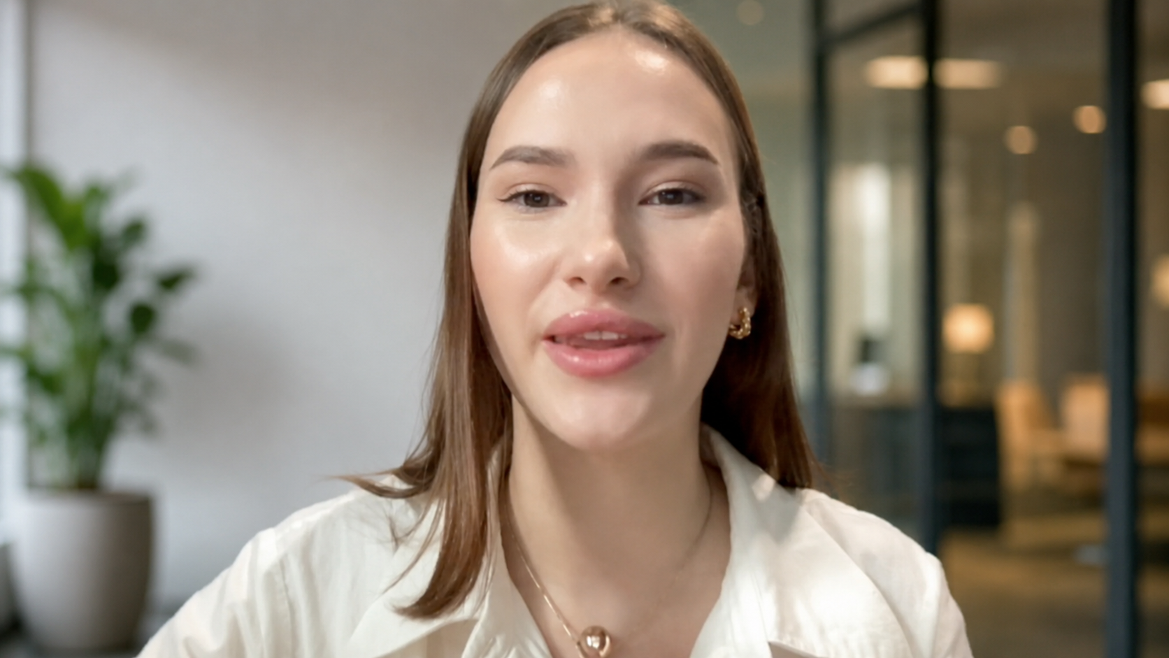 Uliana Lysenko on a client review call
